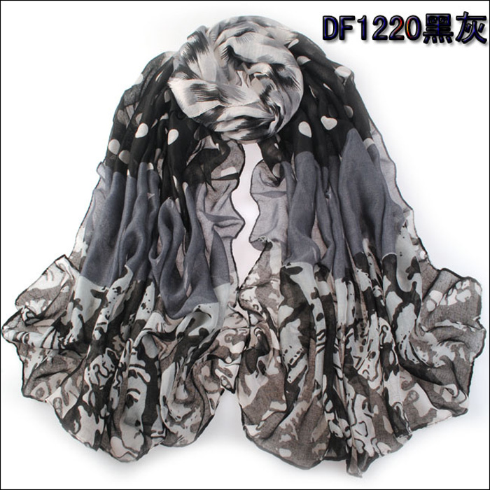 fancy paris yarn scarf spring scarf for women