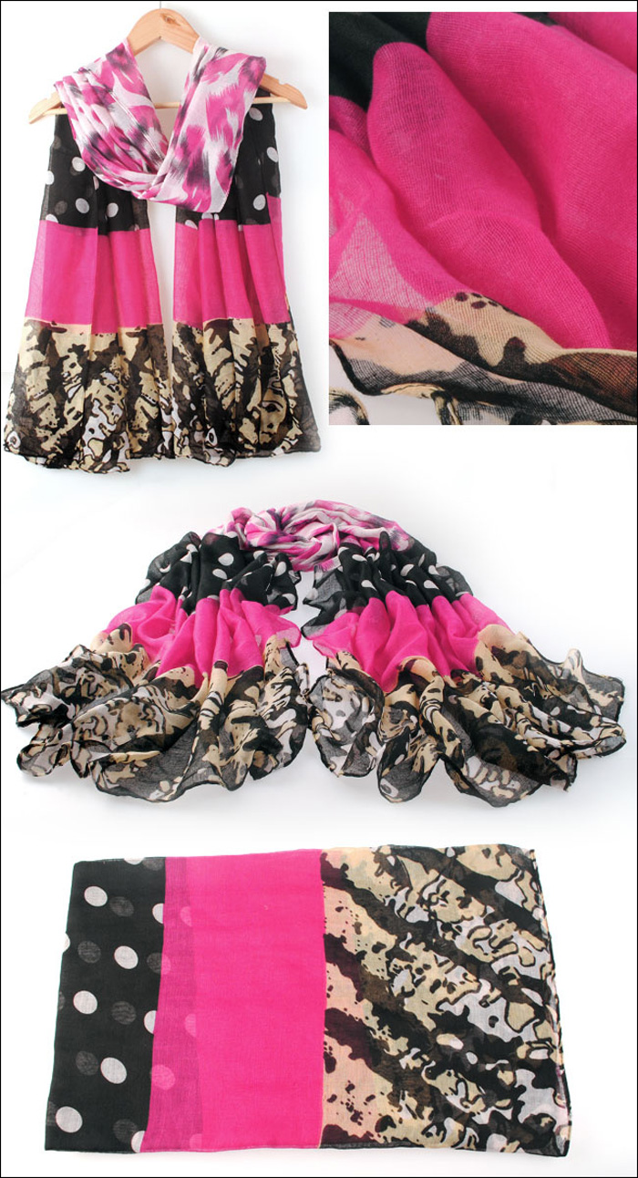 fancy paris yarn scarf spring scarf for women