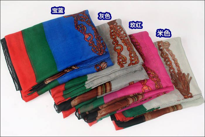 wholesale new style women paris yarn scarf for spring