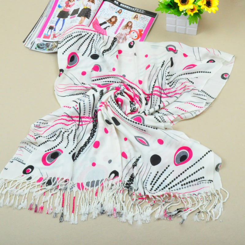 new design ldaies cotton scarf for spring