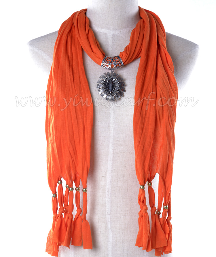 Wholesale cheap women pandant jewelry scarf