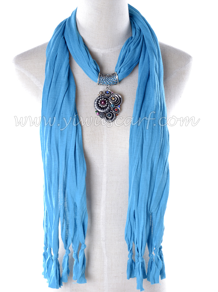 2013 fashion polyester pendant scarf