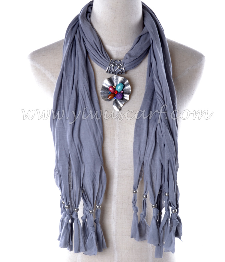 new style pendant jewelry scarf