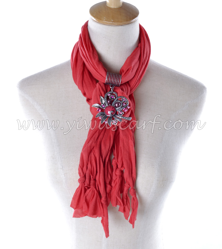 wholesale fashion scarf with jewelry