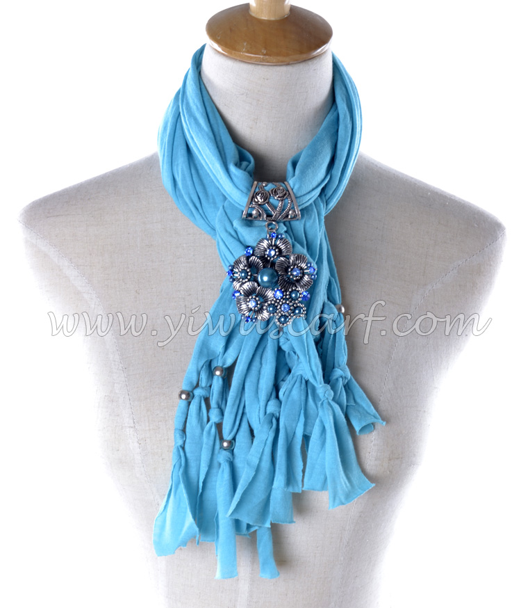 cheap women pendant jewelry scarf