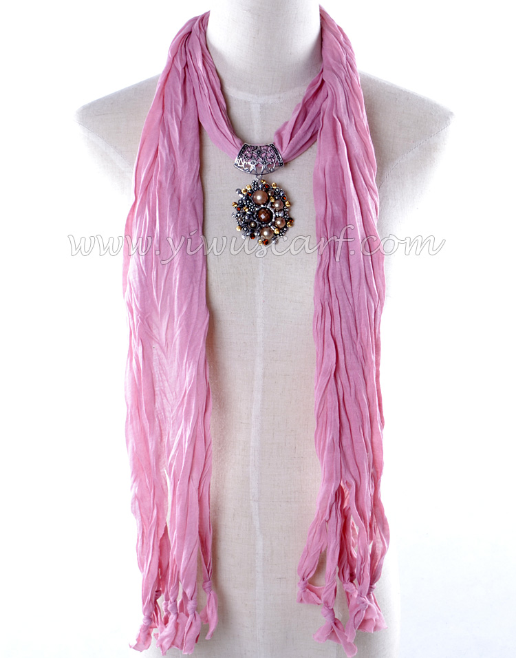 pendant jewelry scarf 