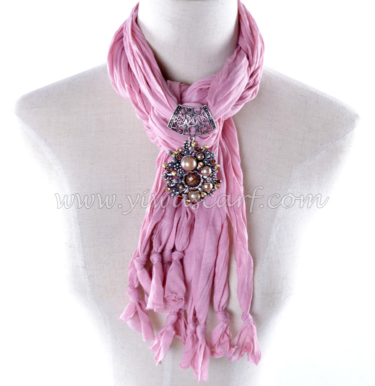 pendant jewelry scarf 