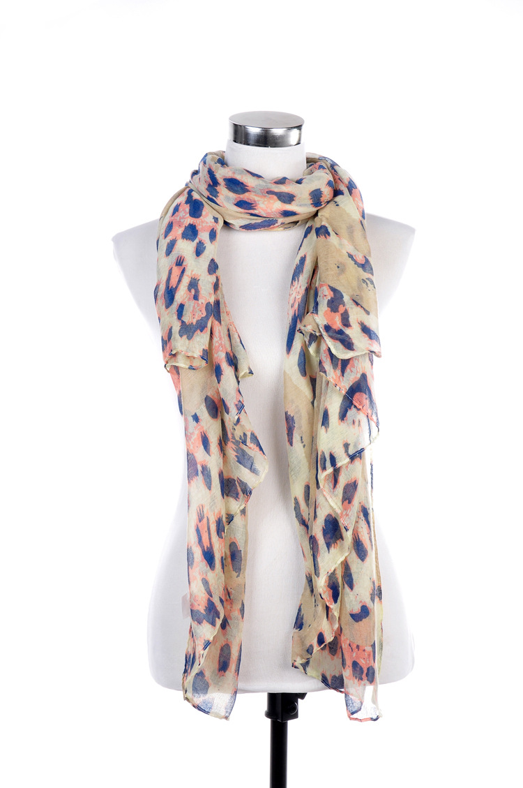 hot selling lady paris yarn scarf