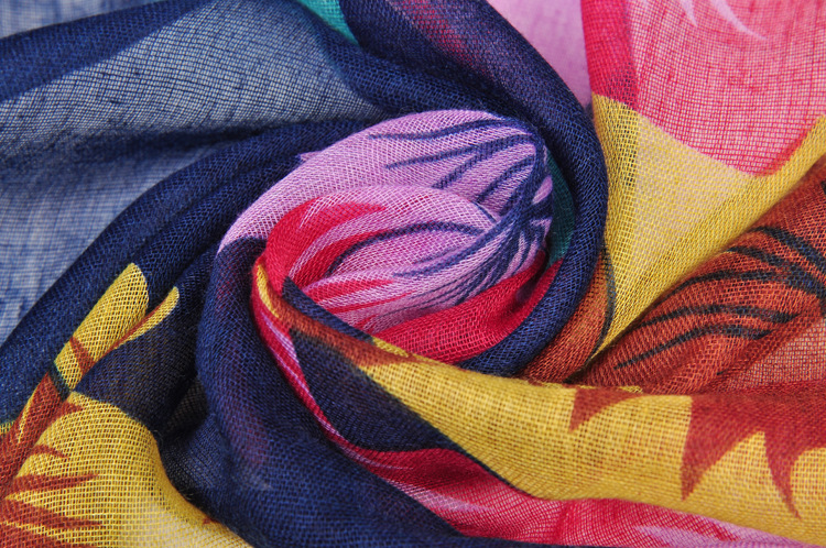 new style printed polyester scarf