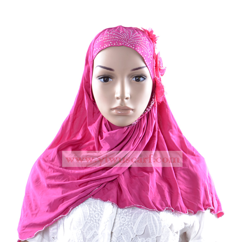 lastest muslim flower scarf muslim hijab
