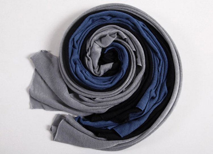 Couple Winter scarves decoration three-color muffler scarf