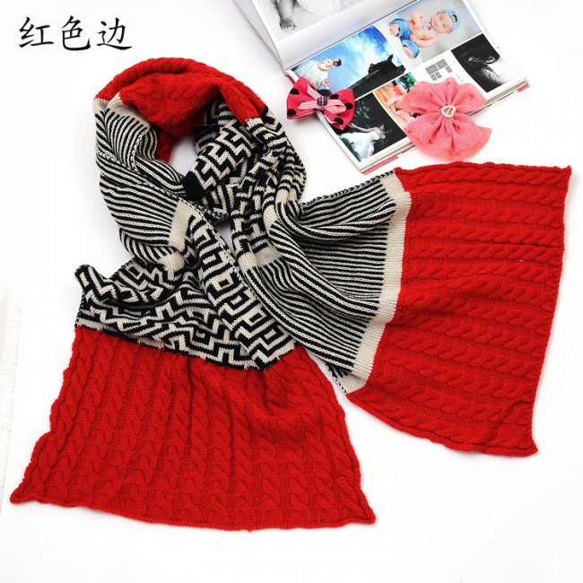 knit wool scarf hotsell knit acrylic scarf pashmina scarf