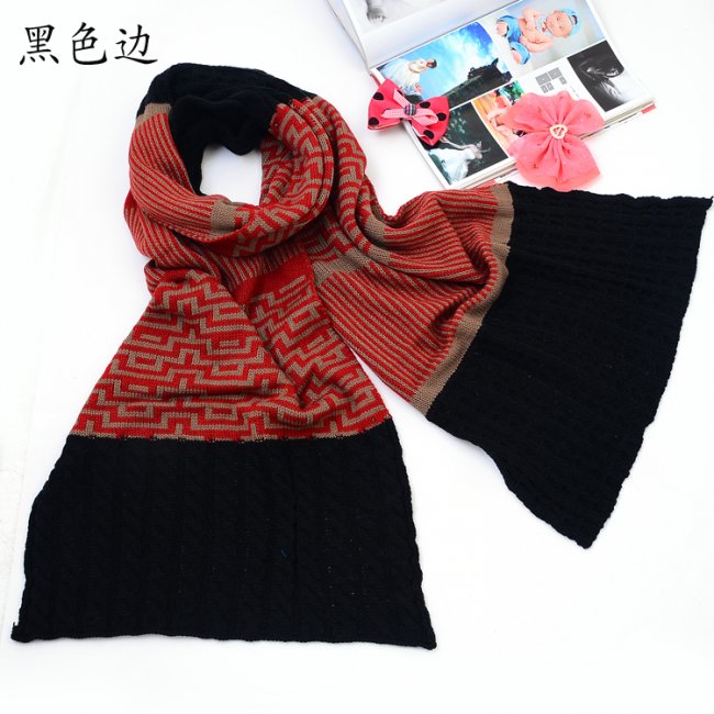 knit wool scarf hotsell knit acrylic scarf pashmina scarf