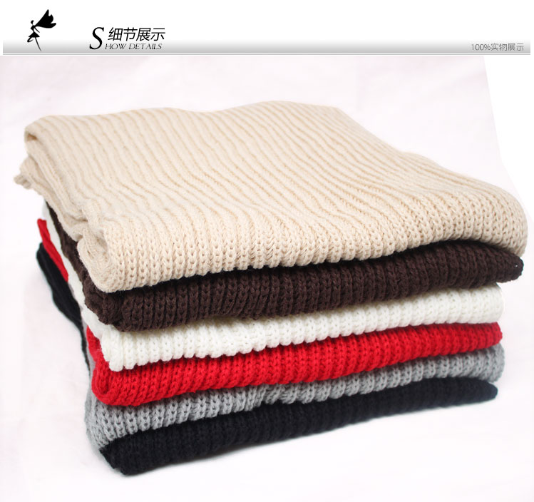 Wholesale retail solid color scarf