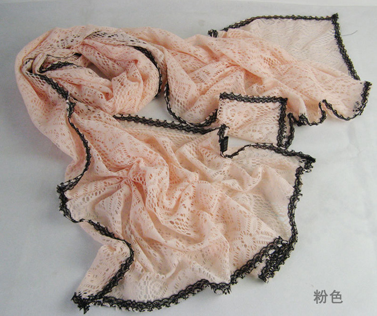 hemming hollow plain scarf