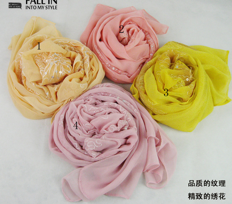 Muslim scarf bronzing
