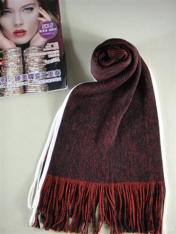 Winter mens scarf