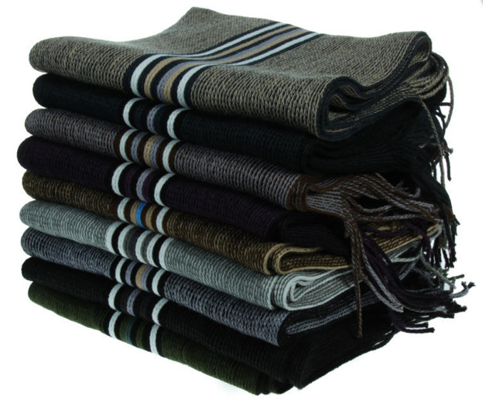 Mens long scarves