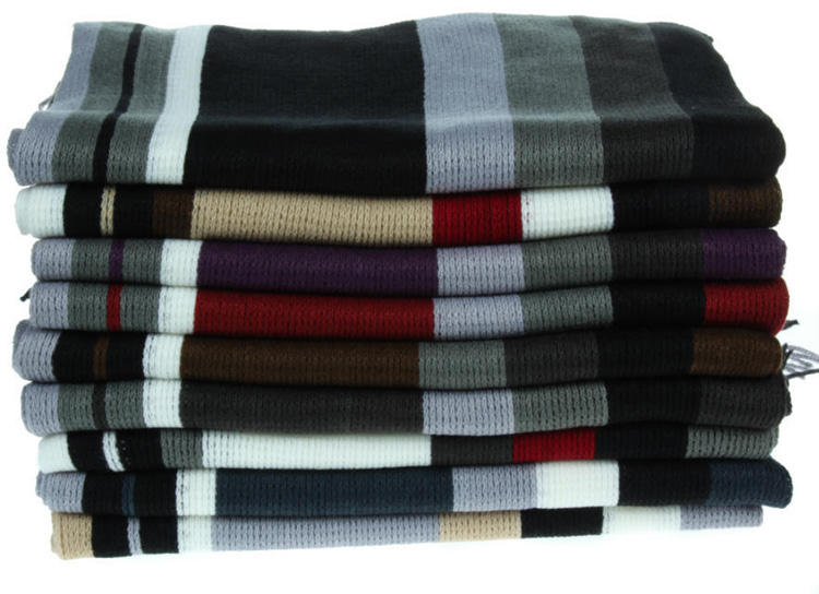 Wool scarves for men