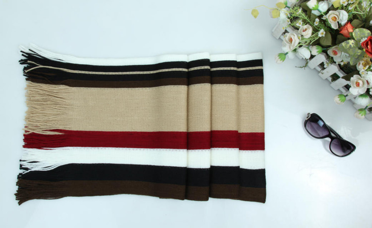Wool scarves for men