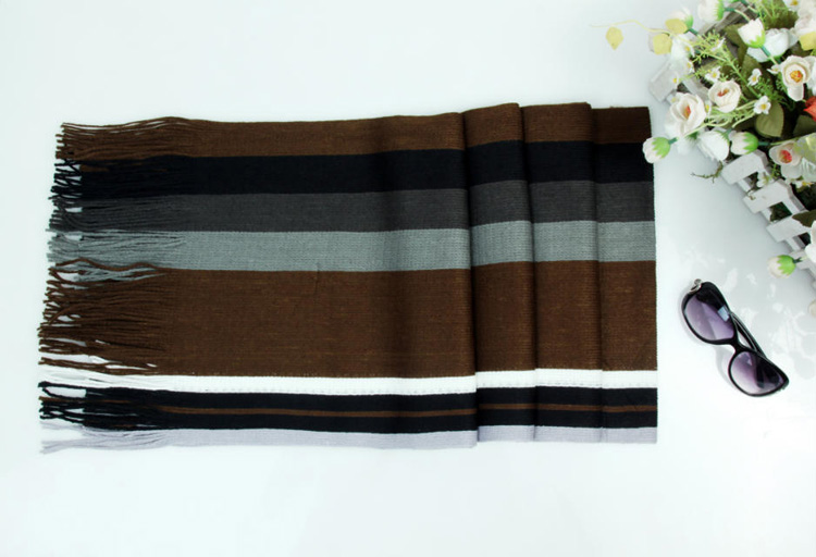 Wool scarves for men