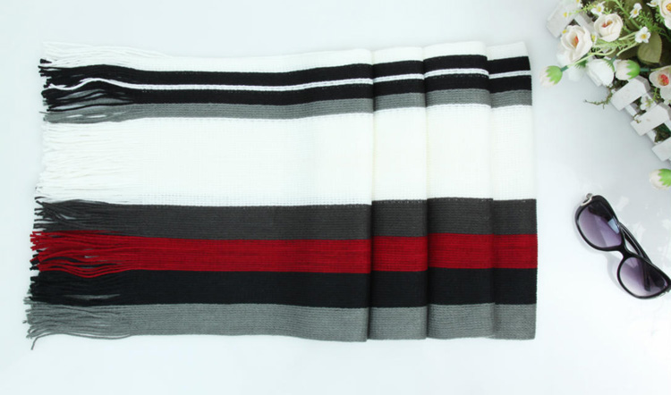 Wool scarves for men