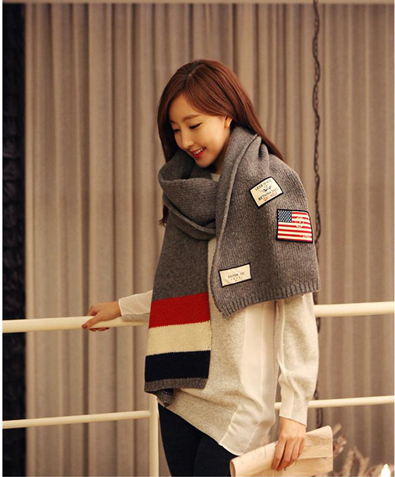 American flag scarf