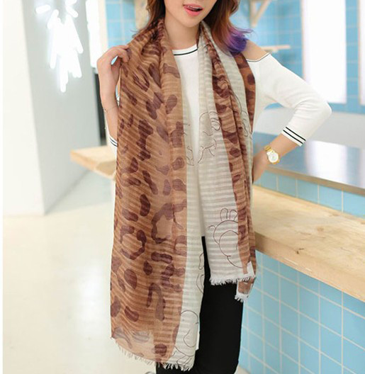 Camouflage women scarf 