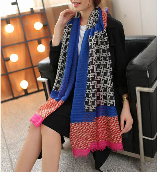 Girls fashionable scarves