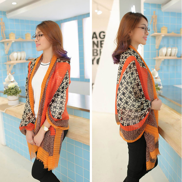 Girls fashionable scarves