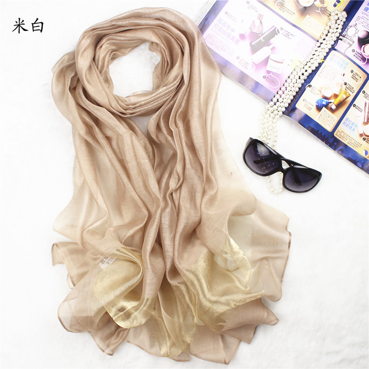 Pure silk scarf wholesale 