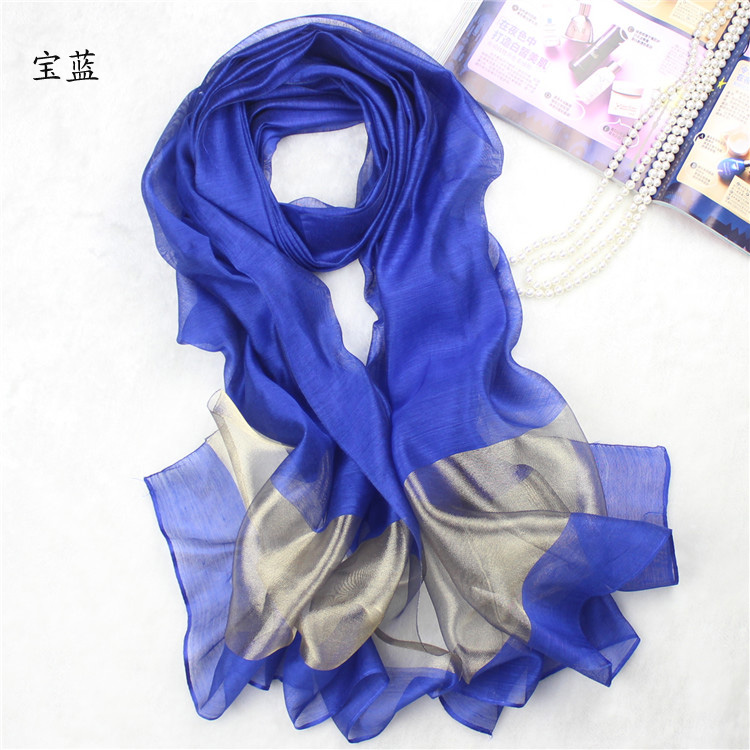 Pure silk scarf wholesale 