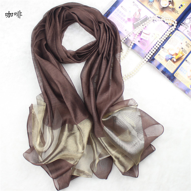 Pure silk scarf wholesale 