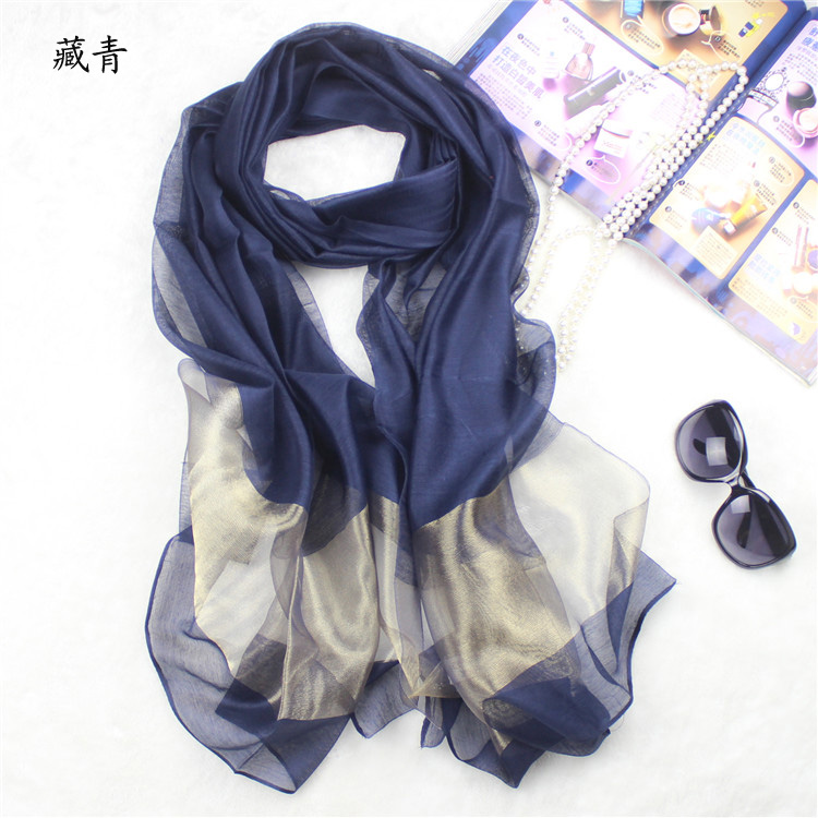 Pure silk scarf wholesale 
