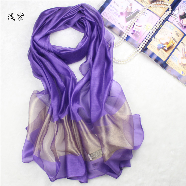 Pure silk scarf wholesale 