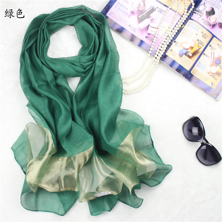 Pure silk scarf wholesale 