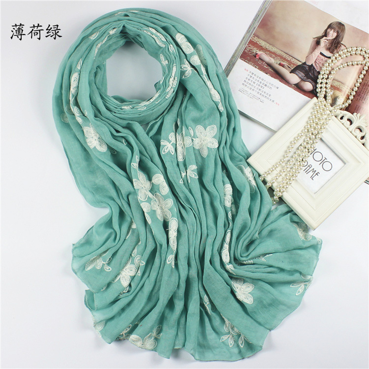 linen scarves for women
