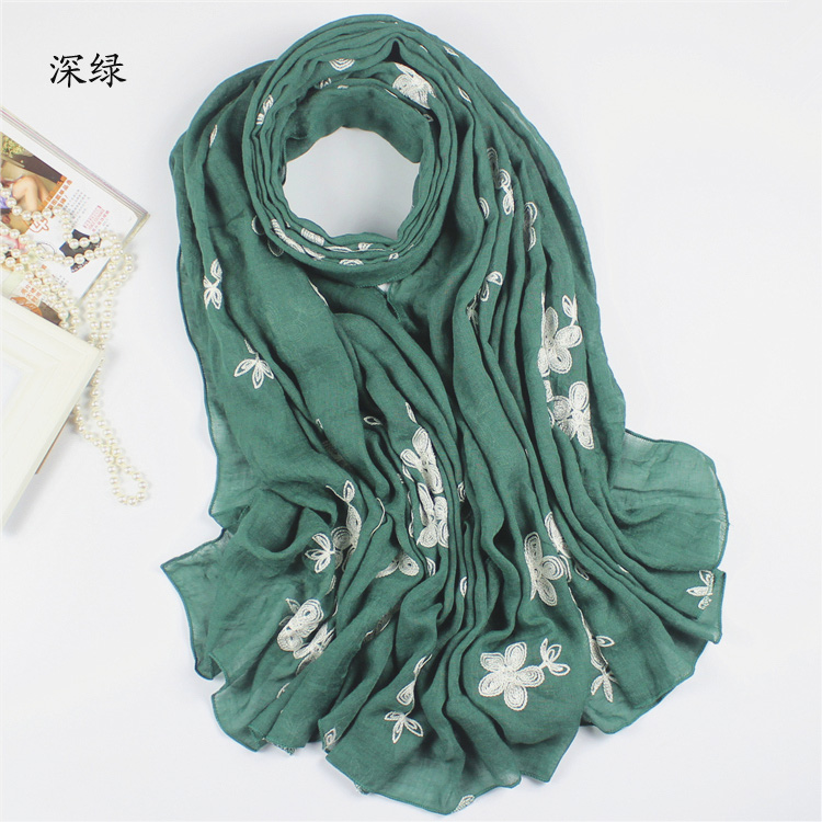 linen scarves for women