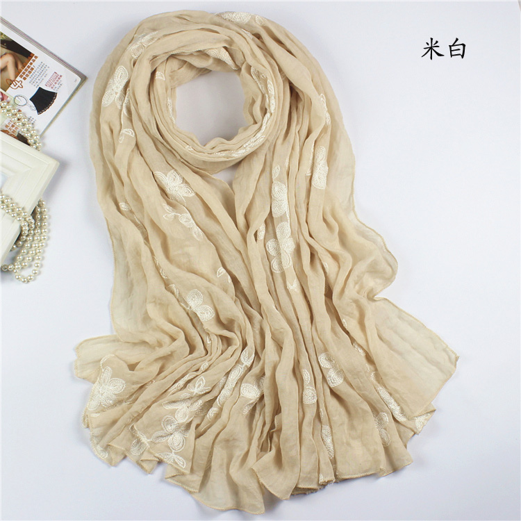 linen scarves for women