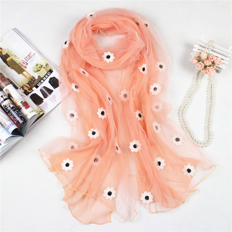 Floral scarves for women