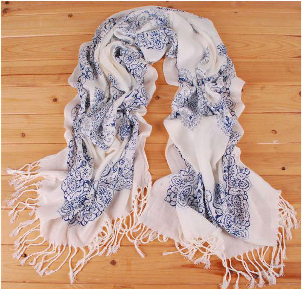 Woman cotton scarf wholesale
