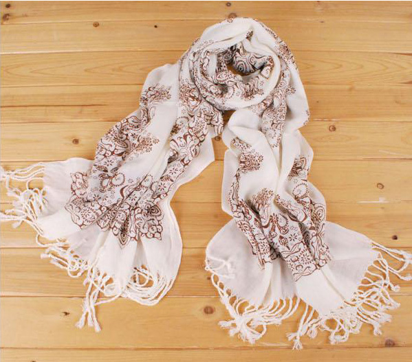 Woman cotton scarf wholesale