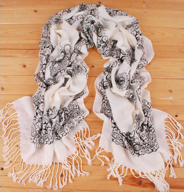 Woman cotton scarf wholesale