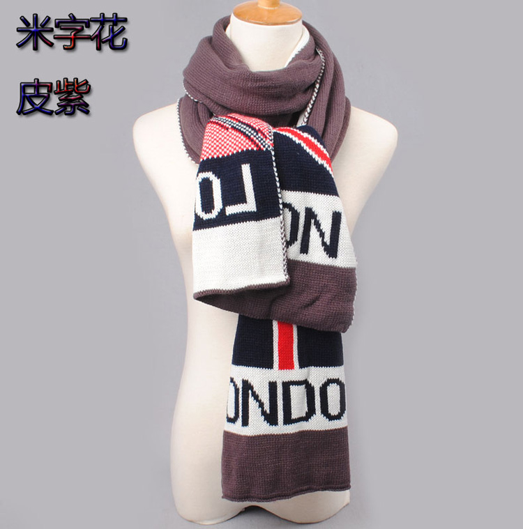 Wholesale british flag wool scarves