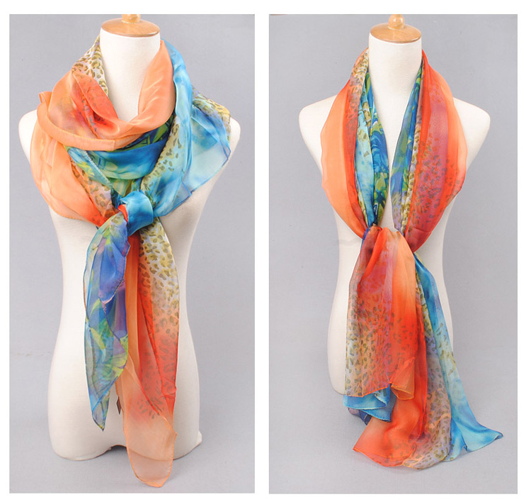 Chiffon scarves for women
