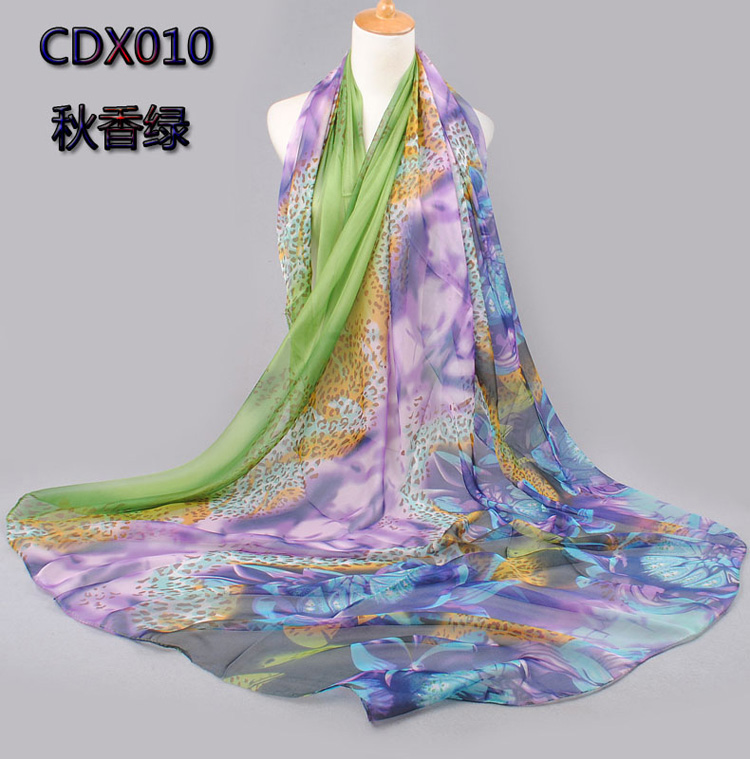 Chiffon scarves for women
