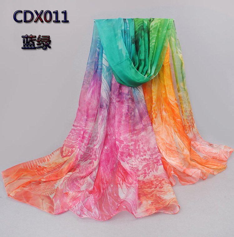 New chiffon silk scarf