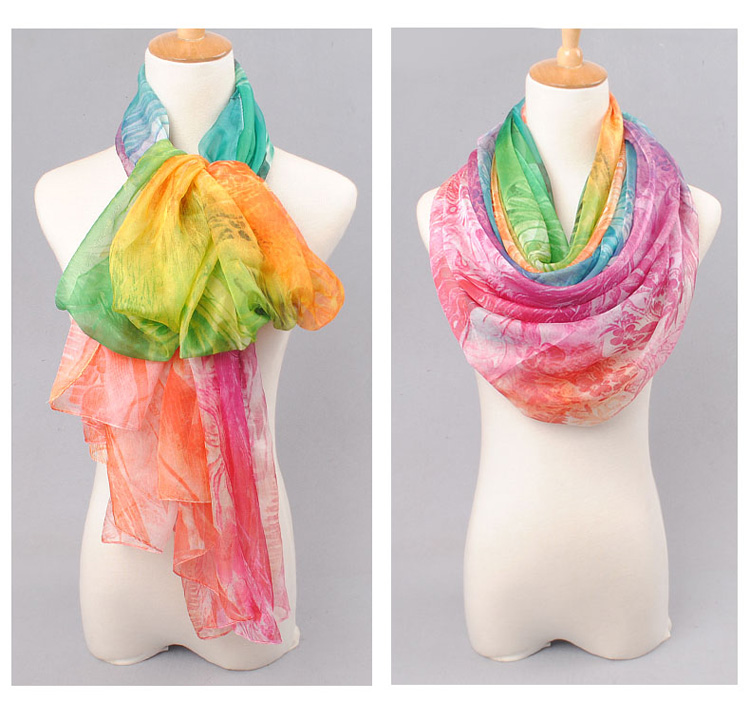 New chiffon silk scarf