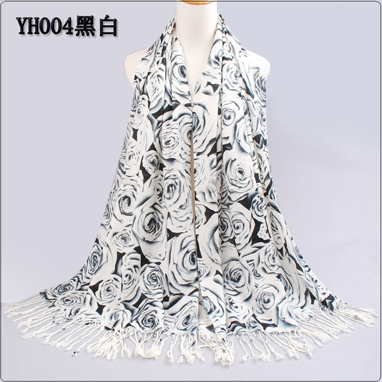 Cotton red scarves wholesale