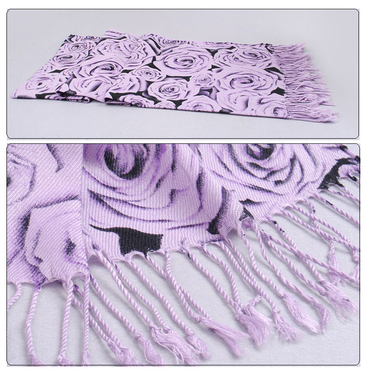 Cotton red scarves wholesale
